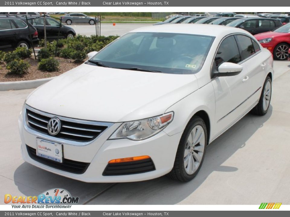 2011 Volkswagen CC Sport Candy White / Black Photo #3