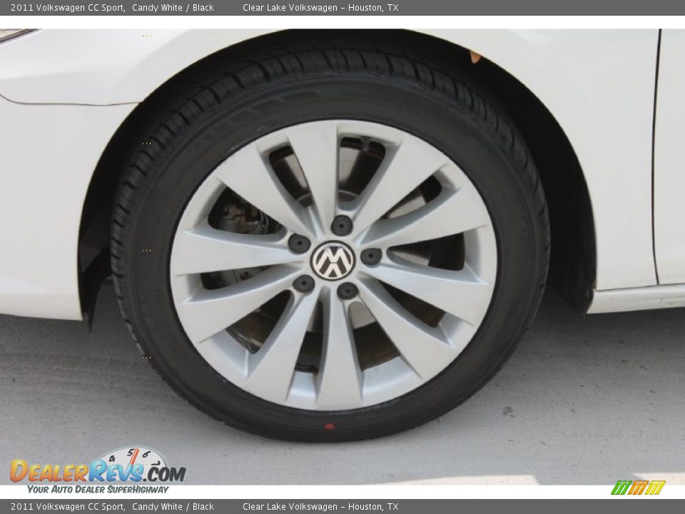 2011 Volkswagen CC Sport Candy White / Black Photo #4