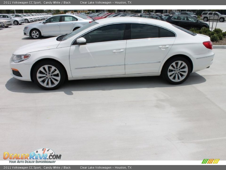 2011 Volkswagen CC Sport Candy White / Black Photo #5