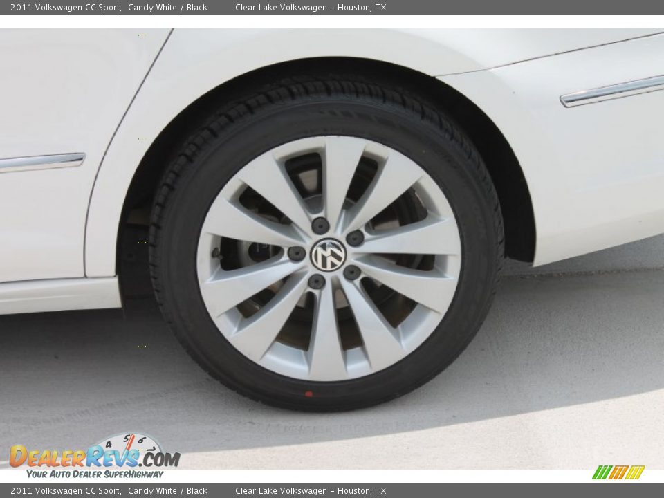 2011 Volkswagen CC Sport Candy White / Black Photo #6