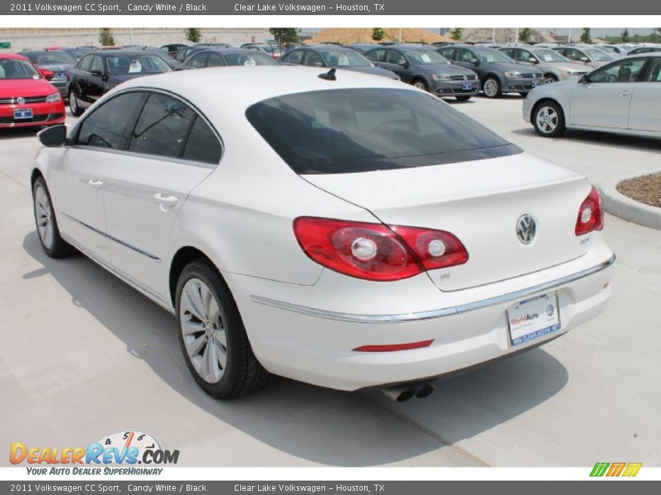 2011 Volkswagen CC Sport Candy White / Black Photo #7