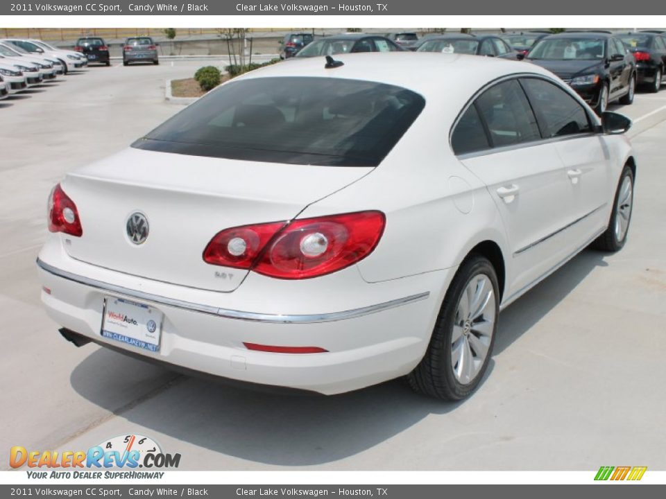 2011 Volkswagen CC Sport Candy White / Black Photo #9
