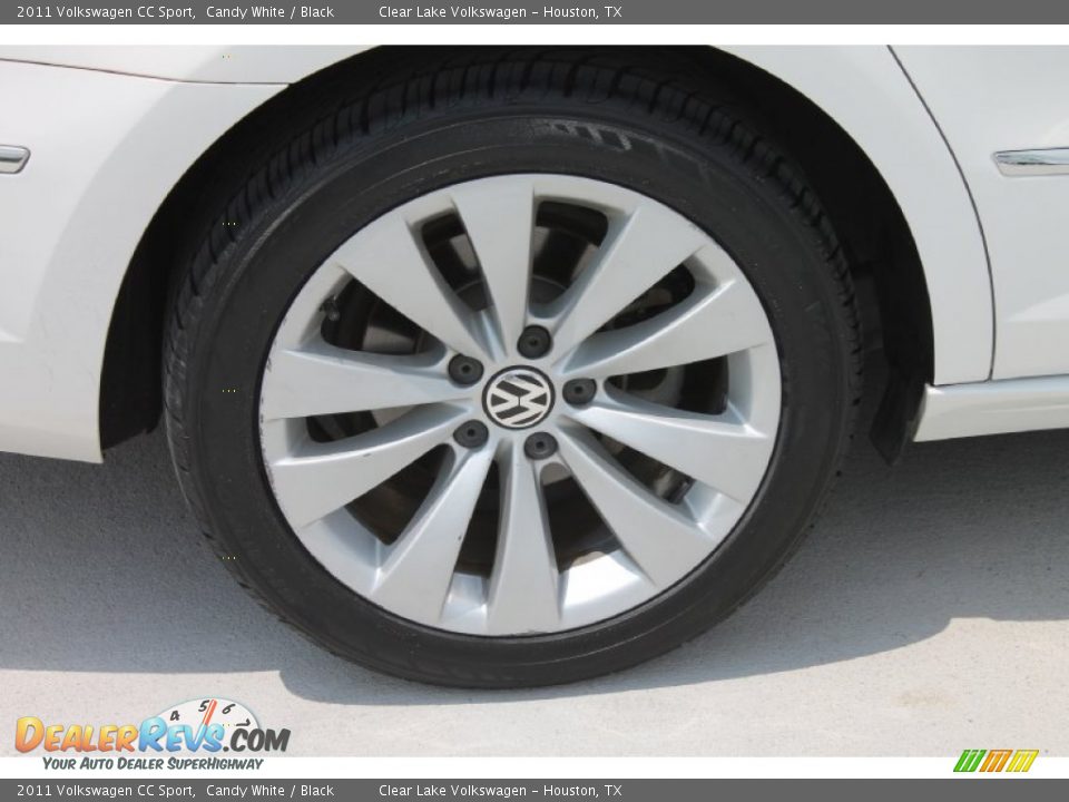 2011 Volkswagen CC Sport Candy White / Black Photo #10