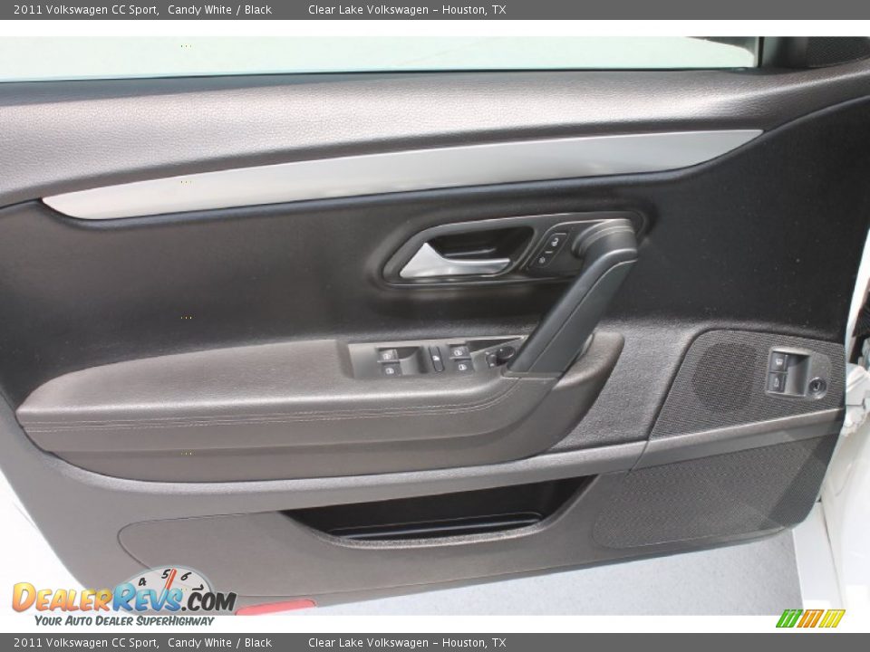2011 Volkswagen CC Sport Candy White / Black Photo #13