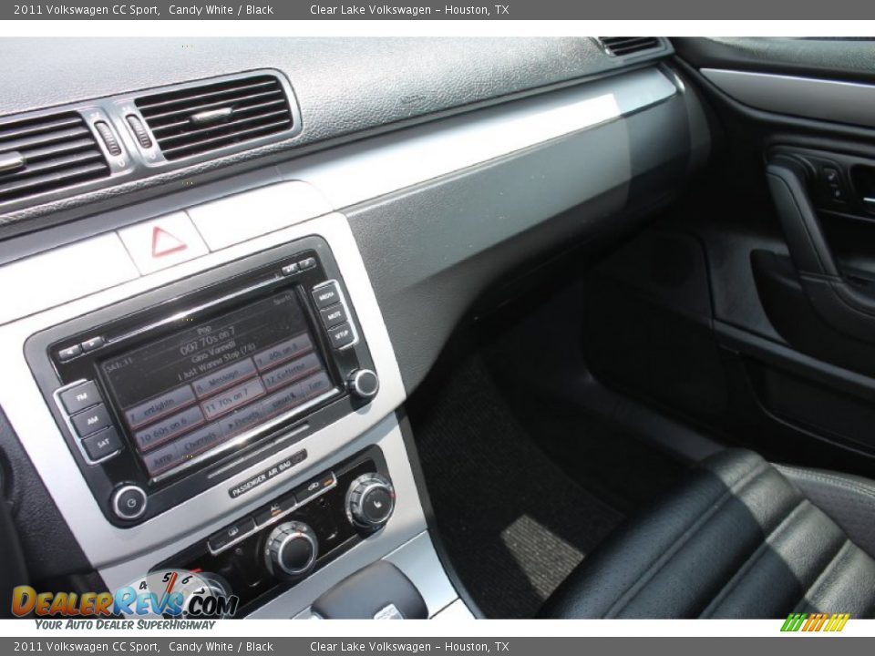 2011 Volkswagen CC Sport Candy White / Black Photo #17