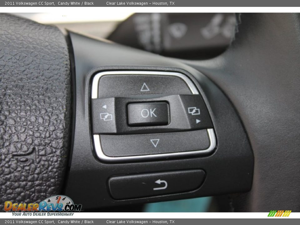 2011 Volkswagen CC Sport Candy White / Black Photo #25