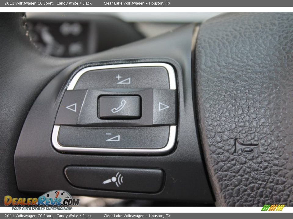 2011 Volkswagen CC Sport Candy White / Black Photo #26