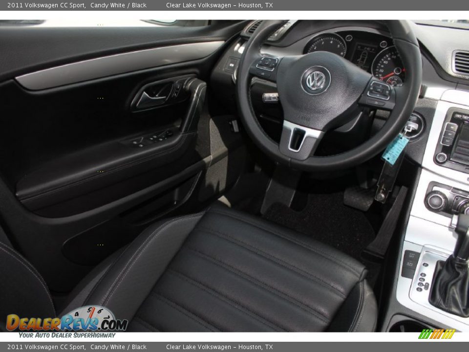 2011 Volkswagen CC Sport Candy White / Black Photo #33