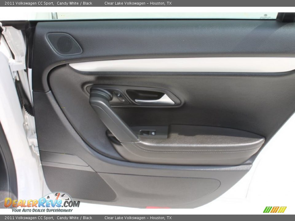 2011 Volkswagen CC Sport Candy White / Black Photo #35