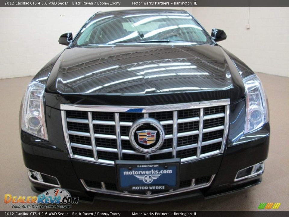 2012 Cadillac CTS 4 3.6 AWD Sedan Black Raven / Ebony/Ebony Photo #2