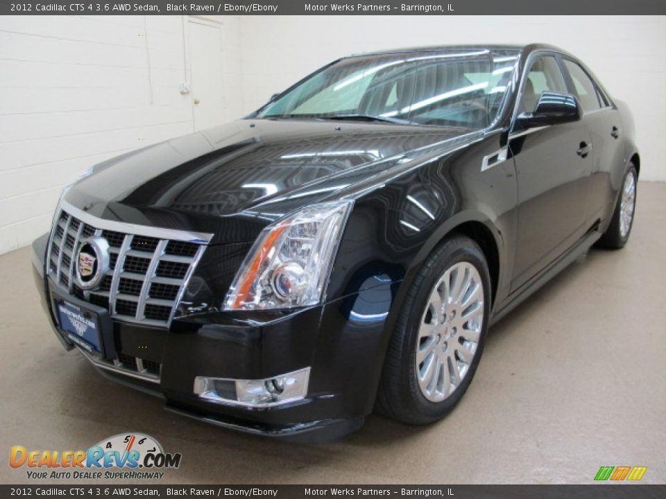 2012 Cadillac CTS 4 3.6 AWD Sedan Black Raven / Ebony/Ebony Photo #3