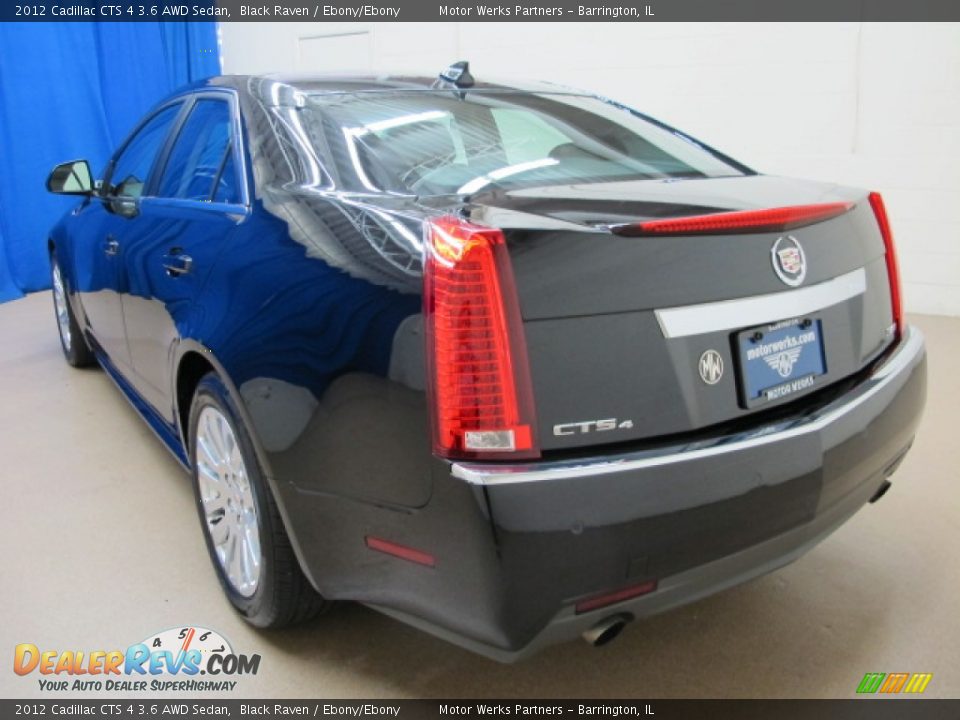 2012 Cadillac CTS 4 3.6 AWD Sedan Black Raven / Ebony/Ebony Photo #5