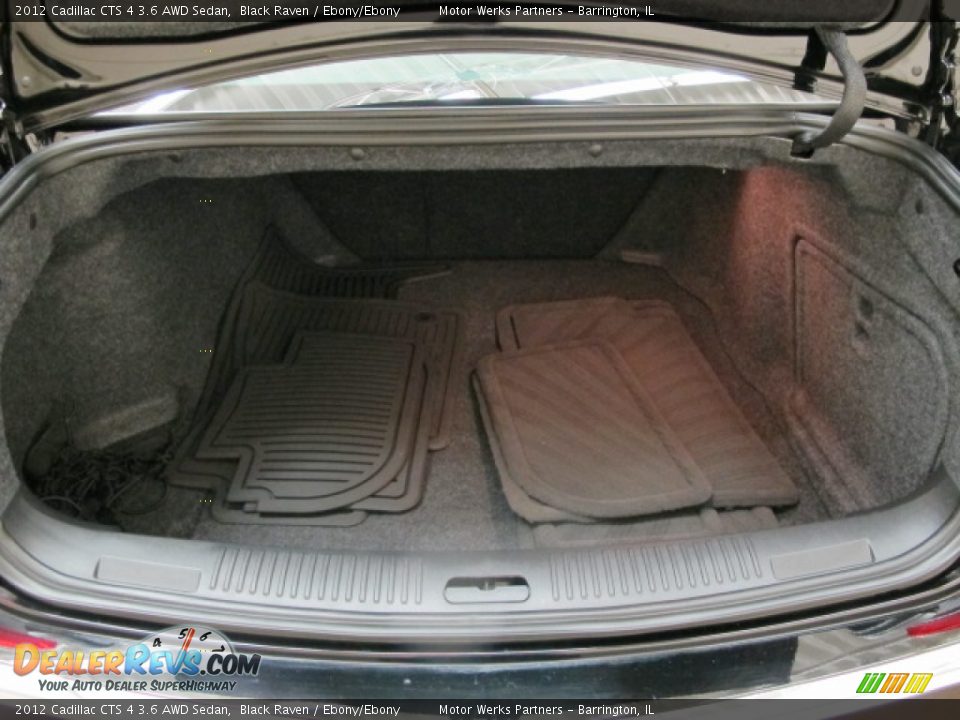 2012 Cadillac CTS 4 3.6 AWD Sedan Black Raven / Ebony/Ebony Photo #9