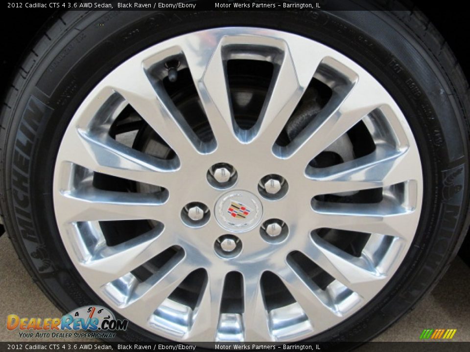 2012 Cadillac CTS 4 3.6 AWD Sedan Black Raven / Ebony/Ebony Photo #11