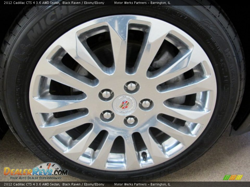 2012 Cadillac CTS 4 3.6 AWD Sedan Black Raven / Ebony/Ebony Photo #12