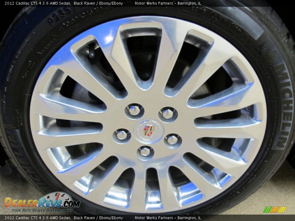 2012 Cadillac CTS 4 3.6 AWD Sedan Black Raven / Ebony/Ebony Photo #13