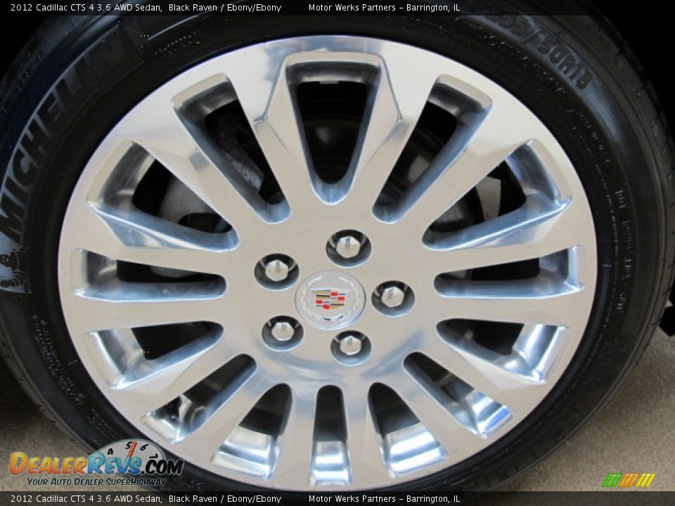 2012 Cadillac CTS 4 3.6 AWD Sedan Black Raven / Ebony/Ebony Photo #14