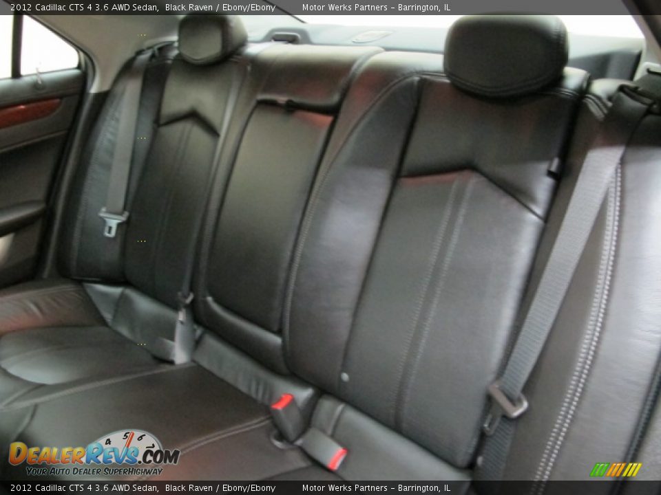2012 Cadillac CTS 4 3.6 AWD Sedan Black Raven / Ebony/Ebony Photo #18