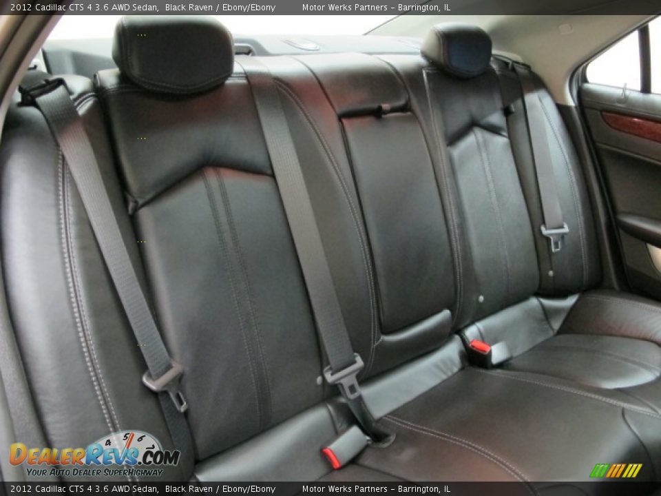 2012 Cadillac CTS 4 3.6 AWD Sedan Black Raven / Ebony/Ebony Photo #20