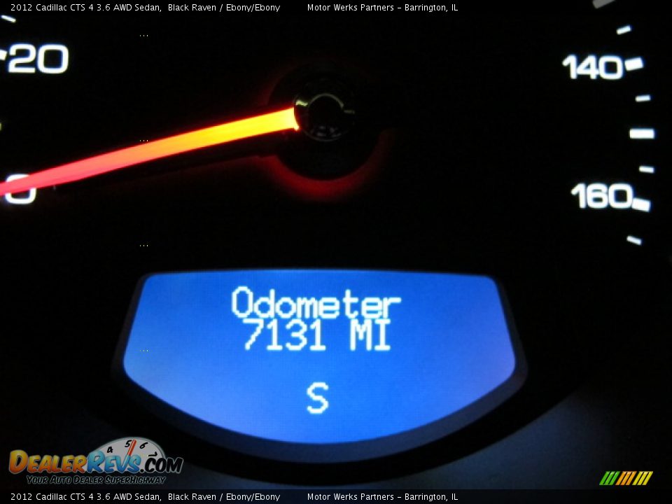 2012 Cadillac CTS 4 3.6 AWD Sedan Black Raven / Ebony/Ebony Photo #26