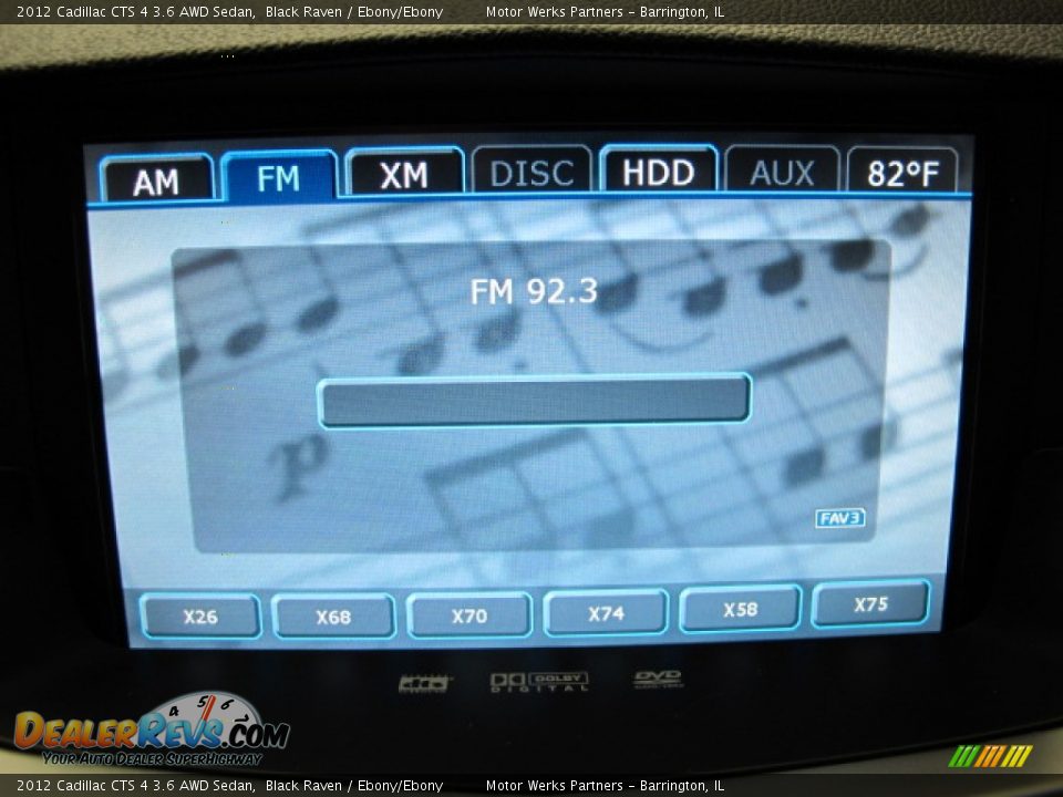 2012 Cadillac CTS 4 3.6 AWD Sedan Black Raven / Ebony/Ebony Photo #27