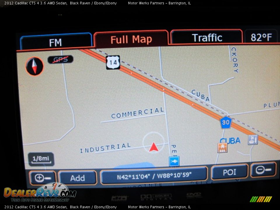 2012 Cadillac CTS 4 3.6 AWD Sedan Black Raven / Ebony/Ebony Photo #29
