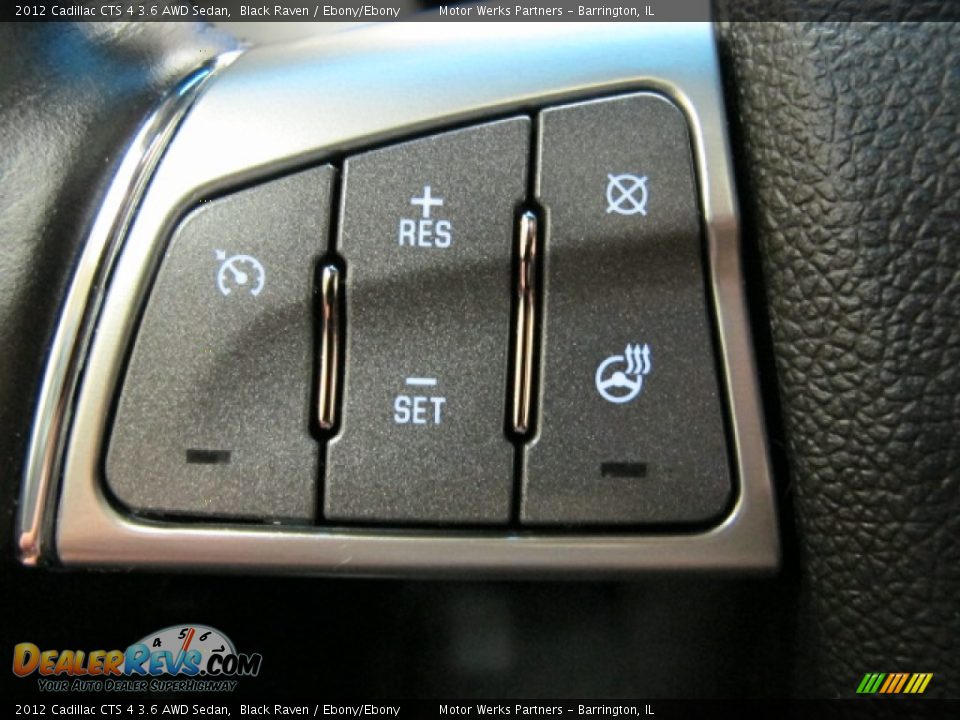 2012 Cadillac CTS 4 3.6 AWD Sedan Black Raven / Ebony/Ebony Photo #34