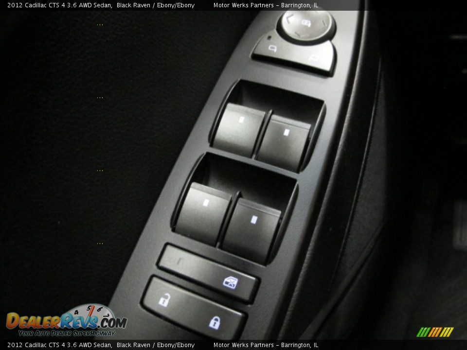 2012 Cadillac CTS 4 3.6 AWD Sedan Black Raven / Ebony/Ebony Photo #35