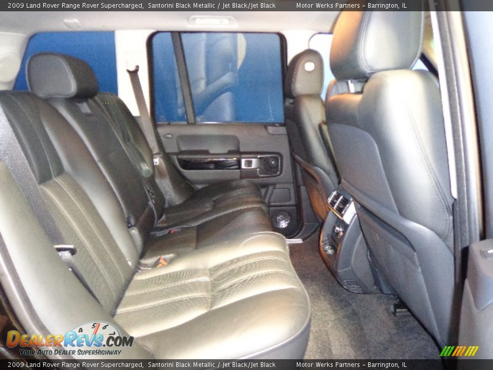 Rear Seat of 2009 Land Rover Range Rover Supercharged Photo #32