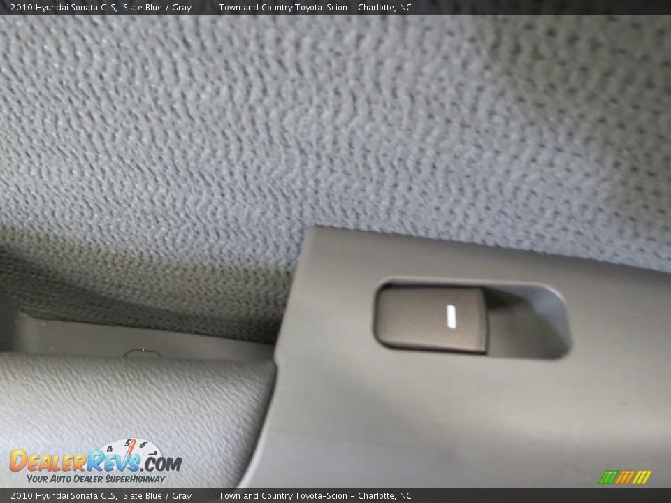 2010 Hyundai Sonata GLS Slate Blue / Gray Photo #7