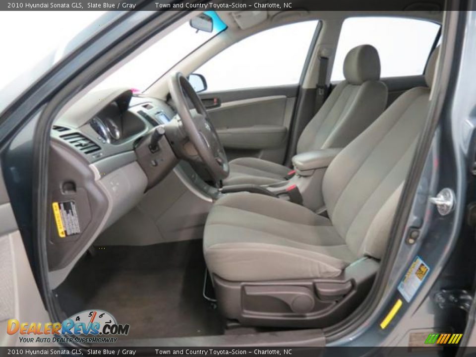 Front Seat of 2010 Hyundai Sonata GLS Photo #8