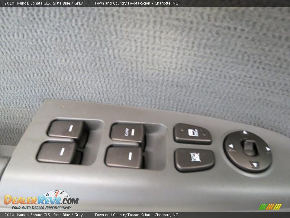2010 Hyundai Sonata GLS Slate Blue / Gray Photo #11