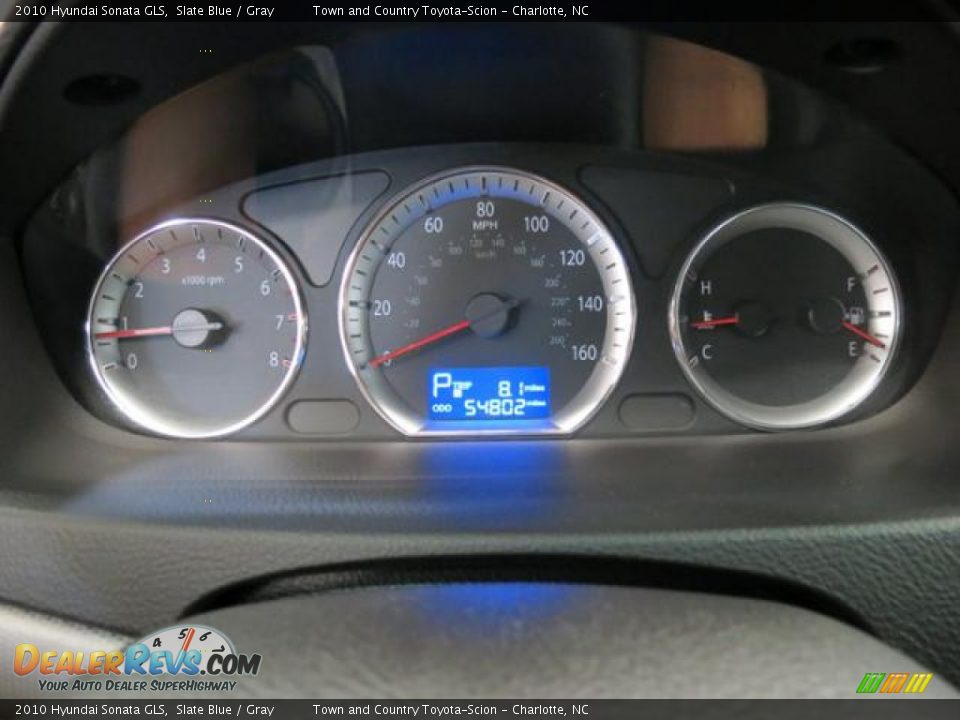 2010 Hyundai Sonata GLS Gauges Photo #13