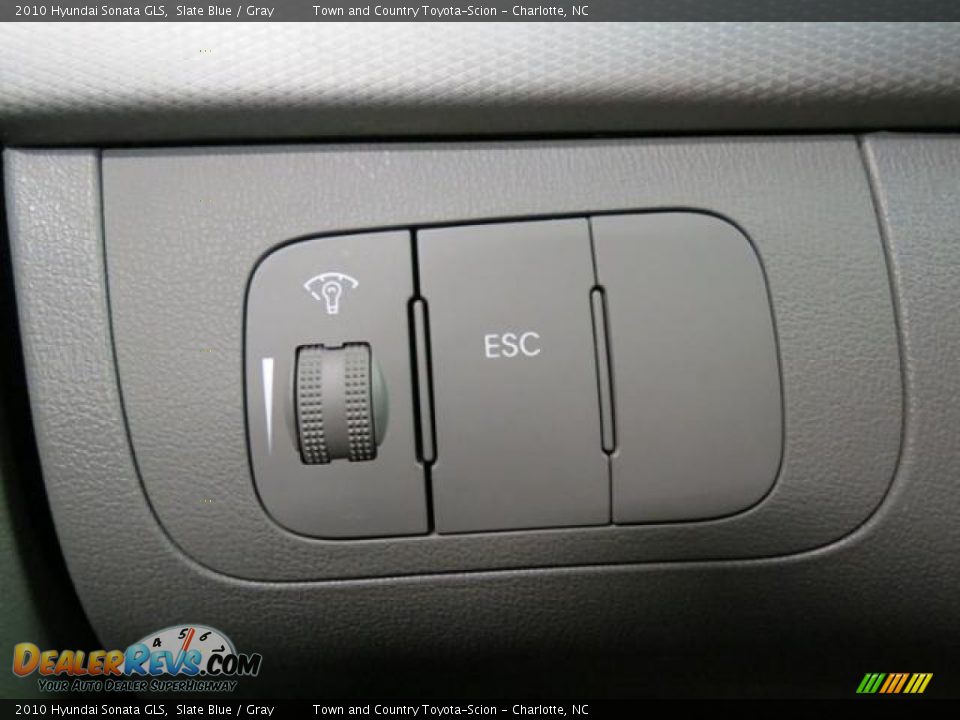 2010 Hyundai Sonata GLS Slate Blue / Gray Photo #19