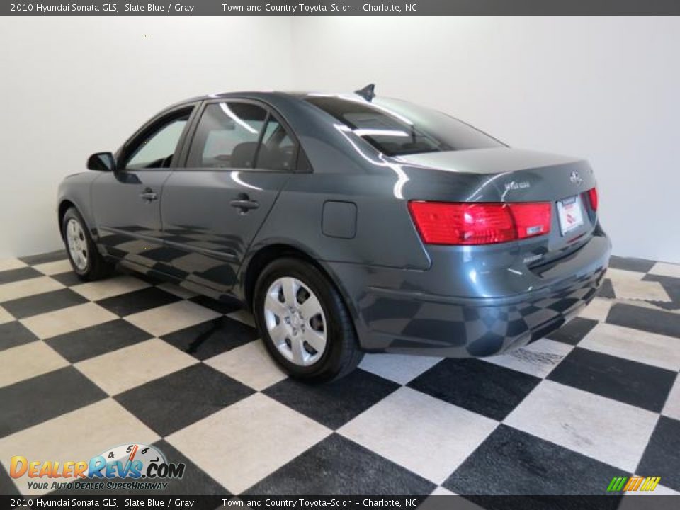 2010 Hyundai Sonata GLS Slate Blue / Gray Photo #29