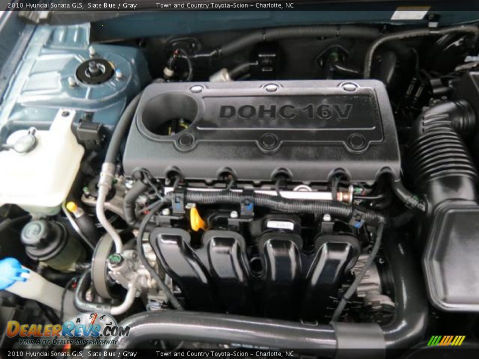 2010 Hyundai Sonata GLS 2.4 Liter DOHC 16-Valve CVVT 4 Cylinder Engine Photo #30
