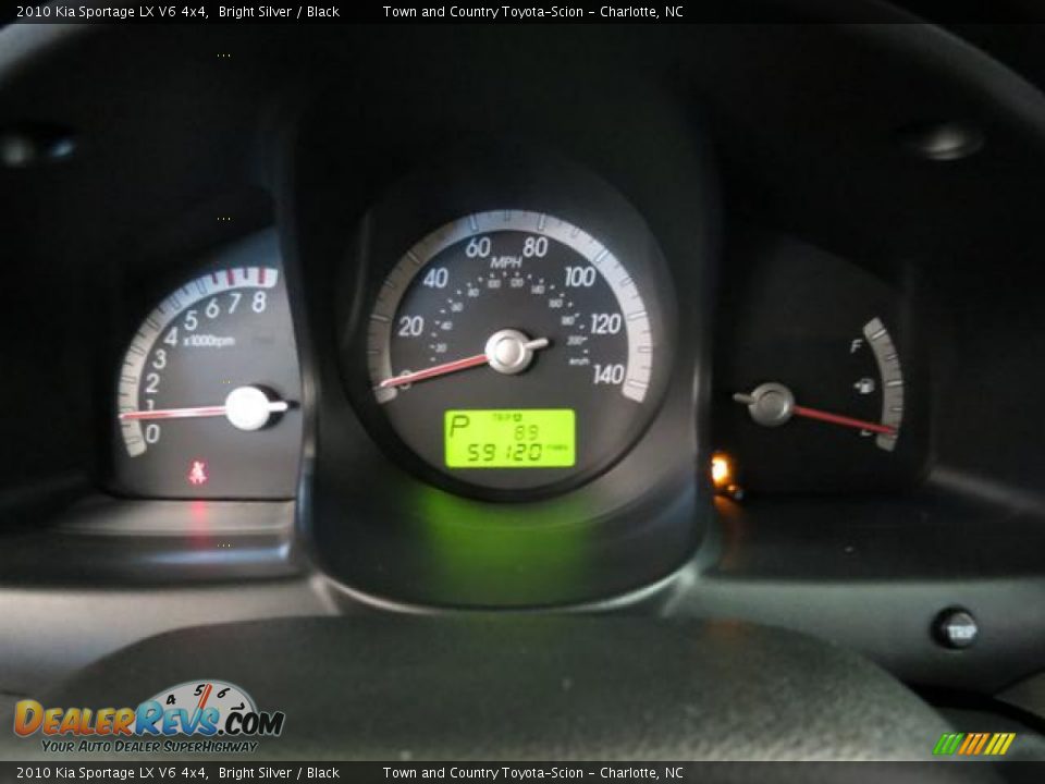2010 Kia Sportage LX V6 4x4 Gauges Photo #13