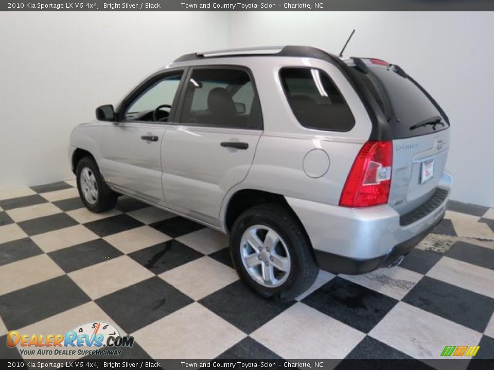 2010 Kia Sportage LX V6 4x4 Bright Silver / Black Photo #28