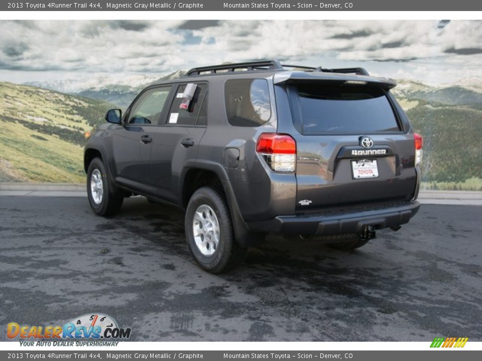 2013 Toyota 4Runner Trail 4x4 Magnetic Gray Metallic / Graphite Photo #2