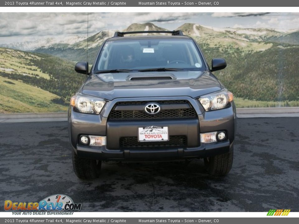 2013 Toyota 4Runner Trail 4x4 Magnetic Gray Metallic / Graphite Photo #3