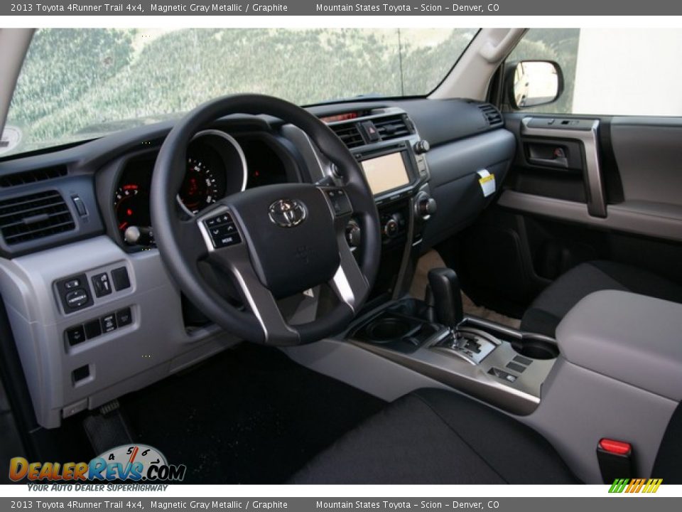 2013 Toyota 4Runner Trail 4x4 Magnetic Gray Metallic / Graphite Photo #5