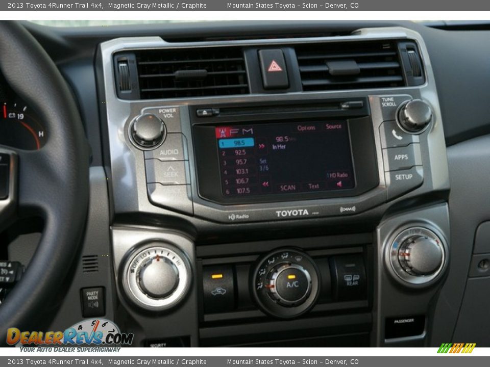 2013 Toyota 4Runner Trail 4x4 Magnetic Gray Metallic / Graphite Photo #6