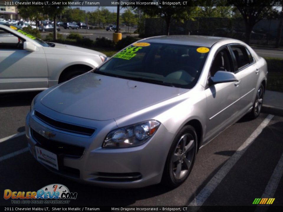 2011 Chevrolet Malibu LT Silver Ice Metallic / Titanium Photo #1