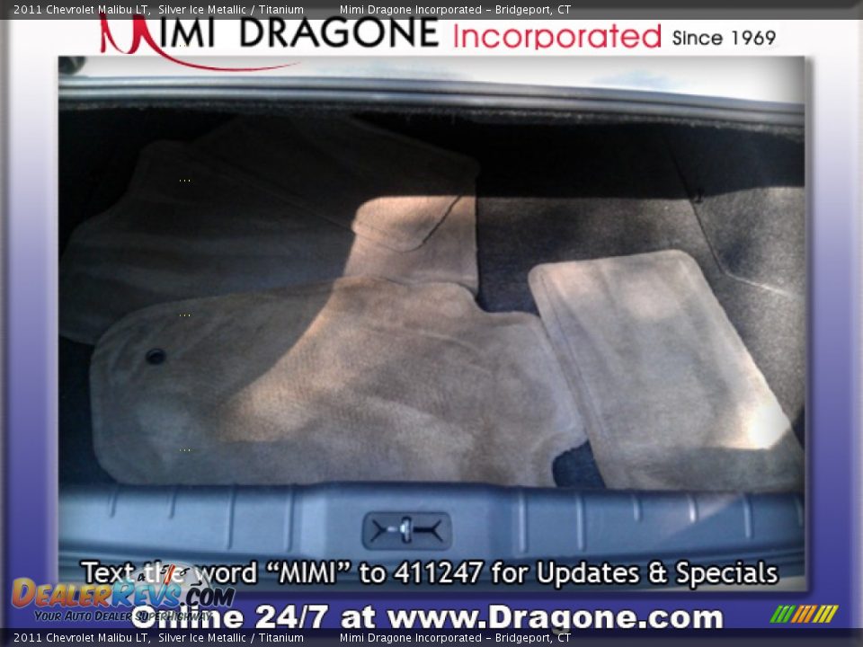 2011 Chevrolet Malibu LT Silver Ice Metallic / Titanium Photo #13