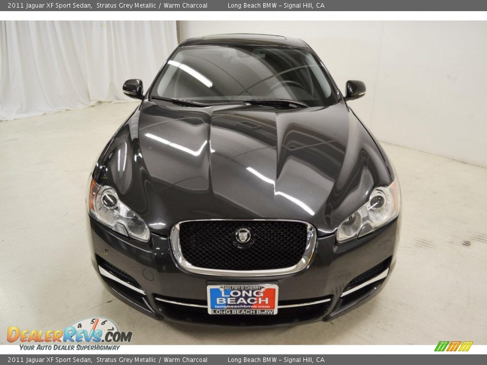 2011 Jaguar XF Sport Sedan Stratus Grey Metallic / Warm Charcoal Photo #4