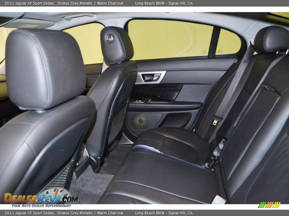 2011 Jaguar XF Sport Sedan Stratus Grey Metallic / Warm Charcoal Photo #14