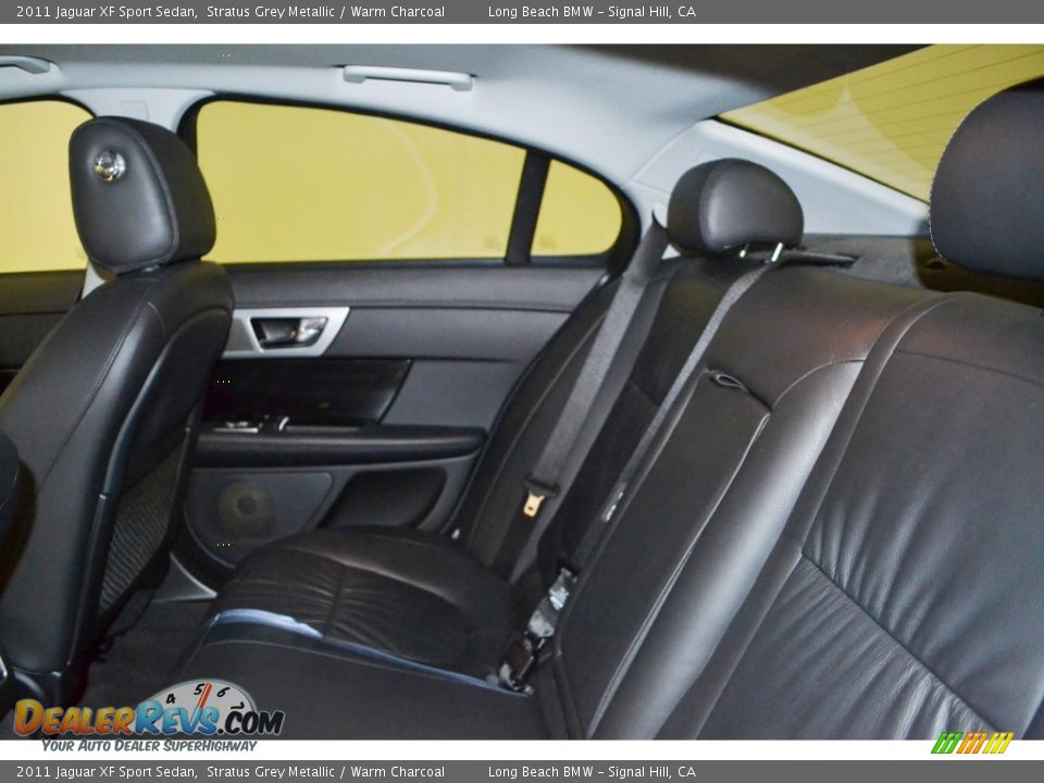2011 Jaguar XF Sport Sedan Stratus Grey Metallic / Warm Charcoal Photo #15