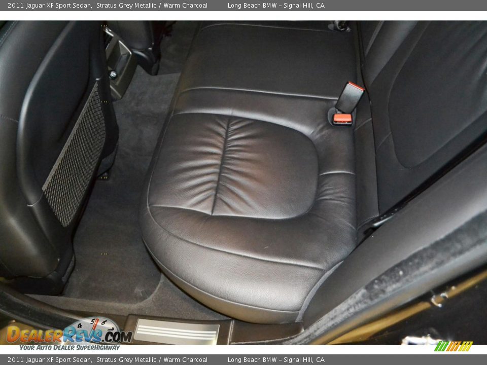 2011 Jaguar XF Sport Sedan Stratus Grey Metallic / Warm Charcoal Photo #16