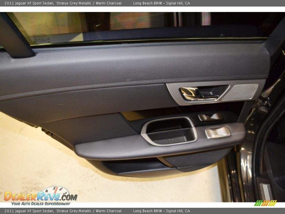 2011 Jaguar XF Sport Sedan Stratus Grey Metallic / Warm Charcoal Photo #17