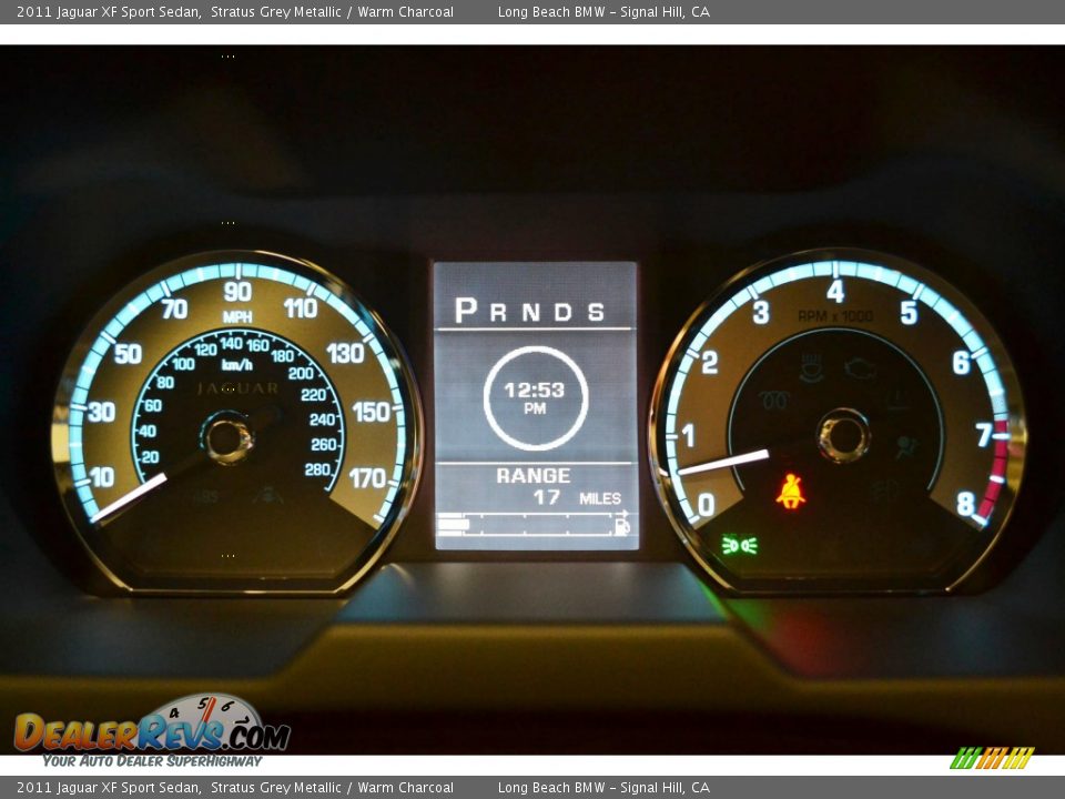 2011 Jaguar XF Sport Sedan Stratus Grey Metallic / Warm Charcoal Photo #18